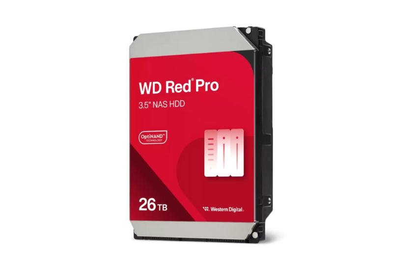 西部数据推出26TB WD Red Pro硬盘，实现272MB/s的传输速率
