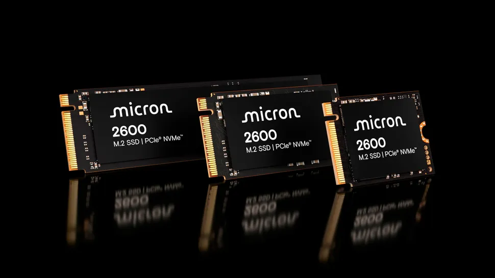 美光2600 QLC固态硬盘读取速度7200MB/s 