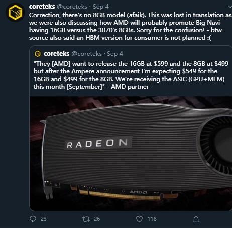 AMD 新旗舰显卡或549美元起，RX 5700XT开启限购