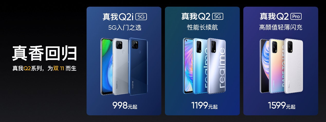 备战双十一 realme Q2系列智能手机开启越级模式