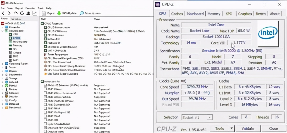十一代酷睿i7性能曝光:比锐龙7 5800X便宜1000+