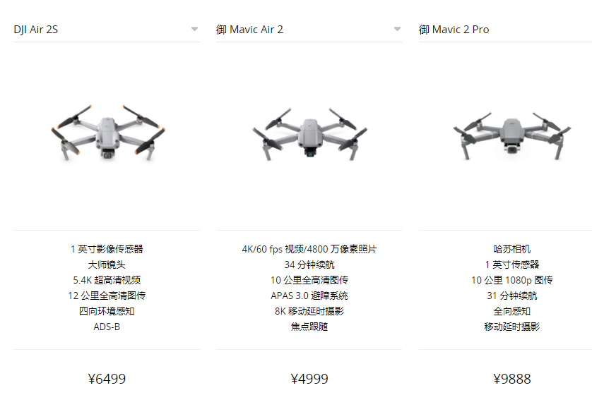 又革自己的命：大疆Air 2S发布，御2 Pro/ Air 2都很尴尬