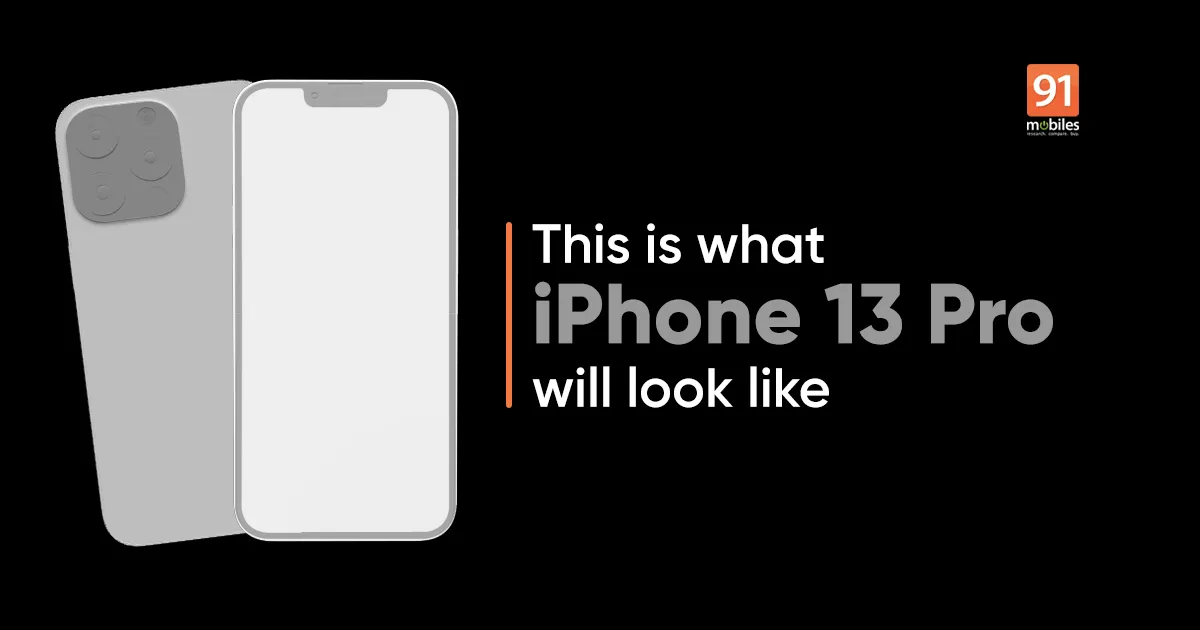 Phone 13 Pro渲染图来了，还有13 mini的
