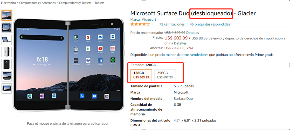 Surface Duo只要2600元？抱歉，小编只找到4.5折优惠价