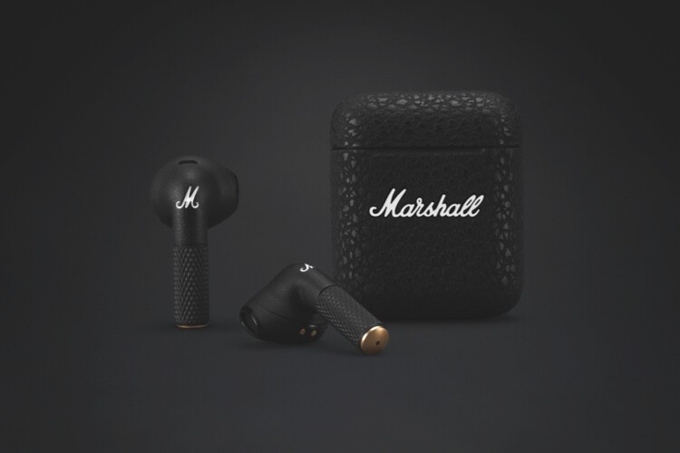 主动降噪+真无线 Marshall推出两新款耳机产品