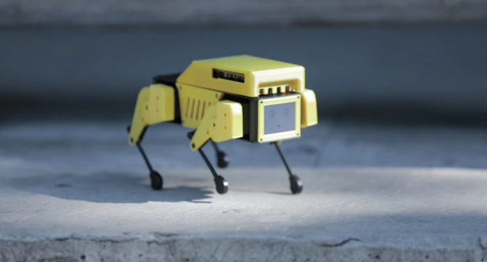 开源微型机器狗正在Kickstarter众筹，不到600美元