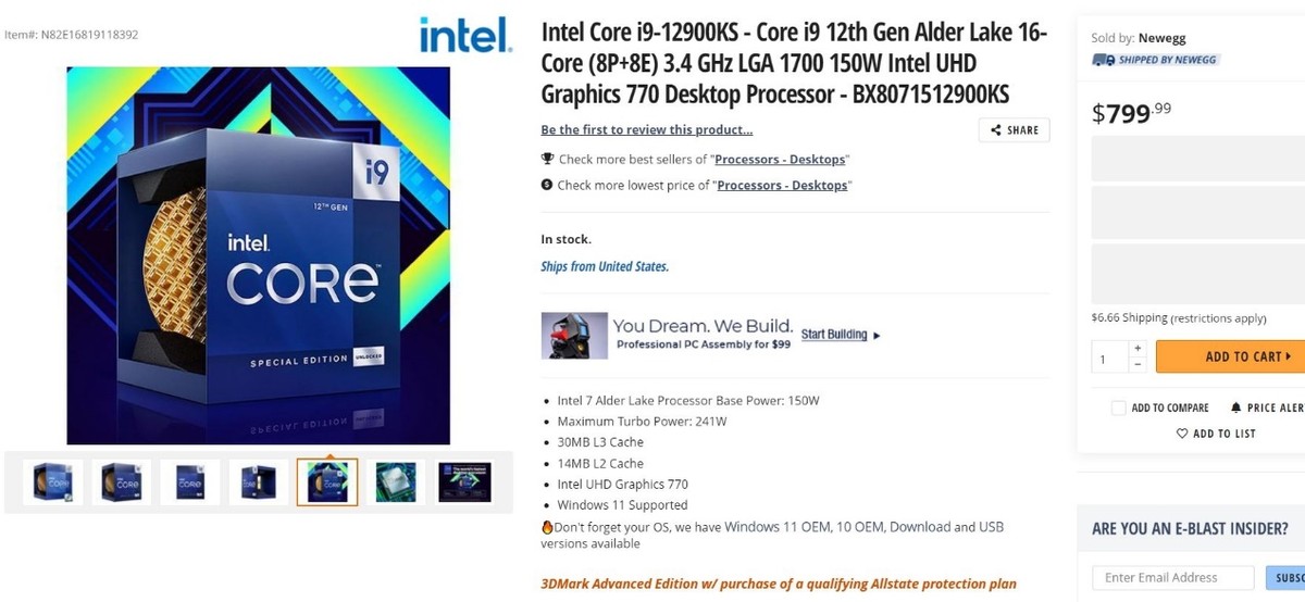 i9-12900KS官宣发布日期,大核最高5.5GHz注定其高身价
